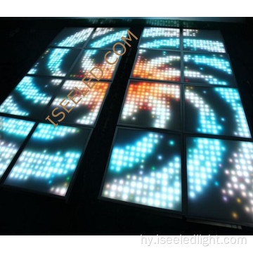 Disco DMX RGB 16pixels LED Dance հատակ